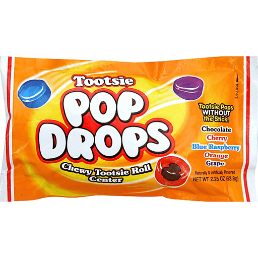 slide 1 of 1, Tootsie Pops Pop Drops, Assorted, 2.25 oz