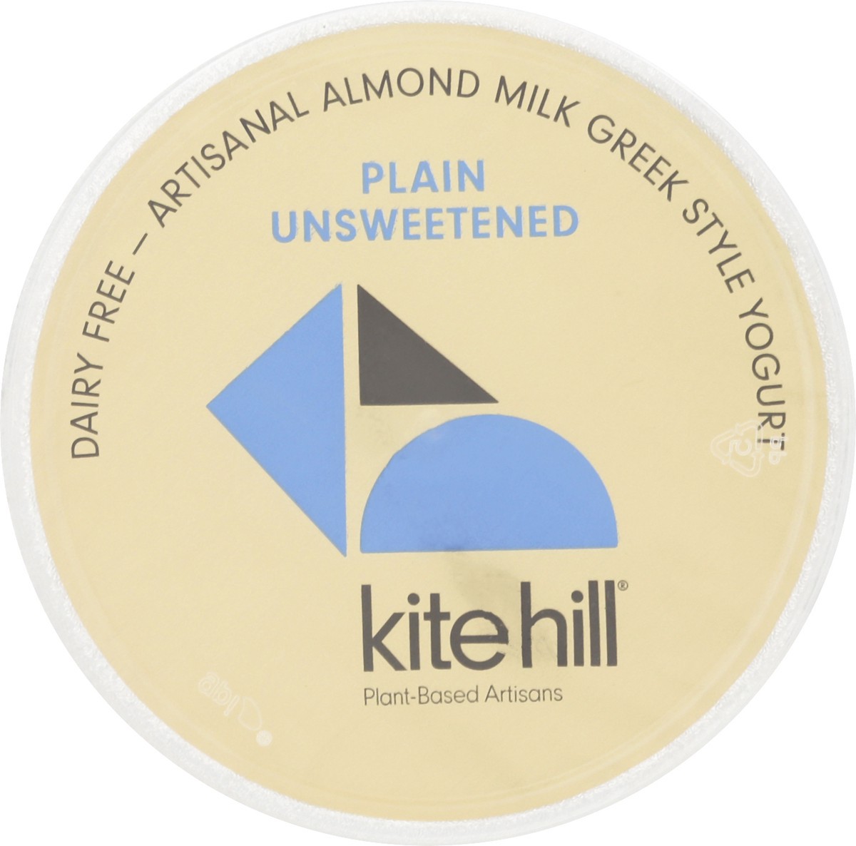 slide 10 of 13, Kite Hill Dairy Free Plain Unsweetened Almond Milk Greek Style Yogurt, 16 oz