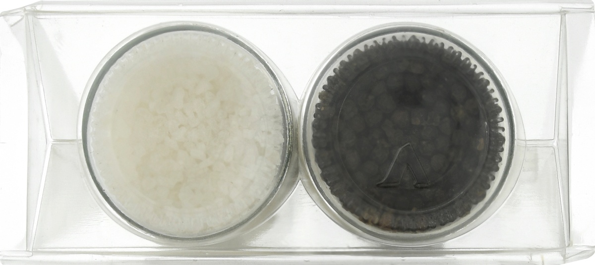 slide 6 of 8, Alessi Tip N' Grind Spice Grinder Set Coarse Sea Salt & Whole Black Peppercorn, 2 ct
