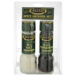 Alessi Small Salt & Pepper Grinders Set
