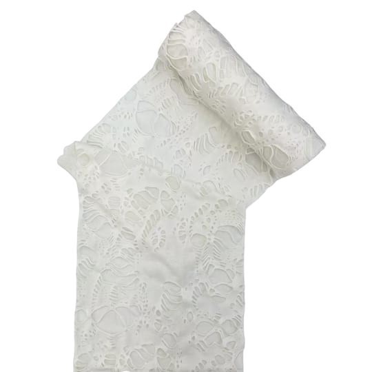 slide 1 of 3, 9.5" X 3yd. White Zombie Cloth By Celebrate It, 9.5 in x 3 yd