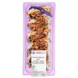 Snowfox Crunch California Roll 9.0 oz