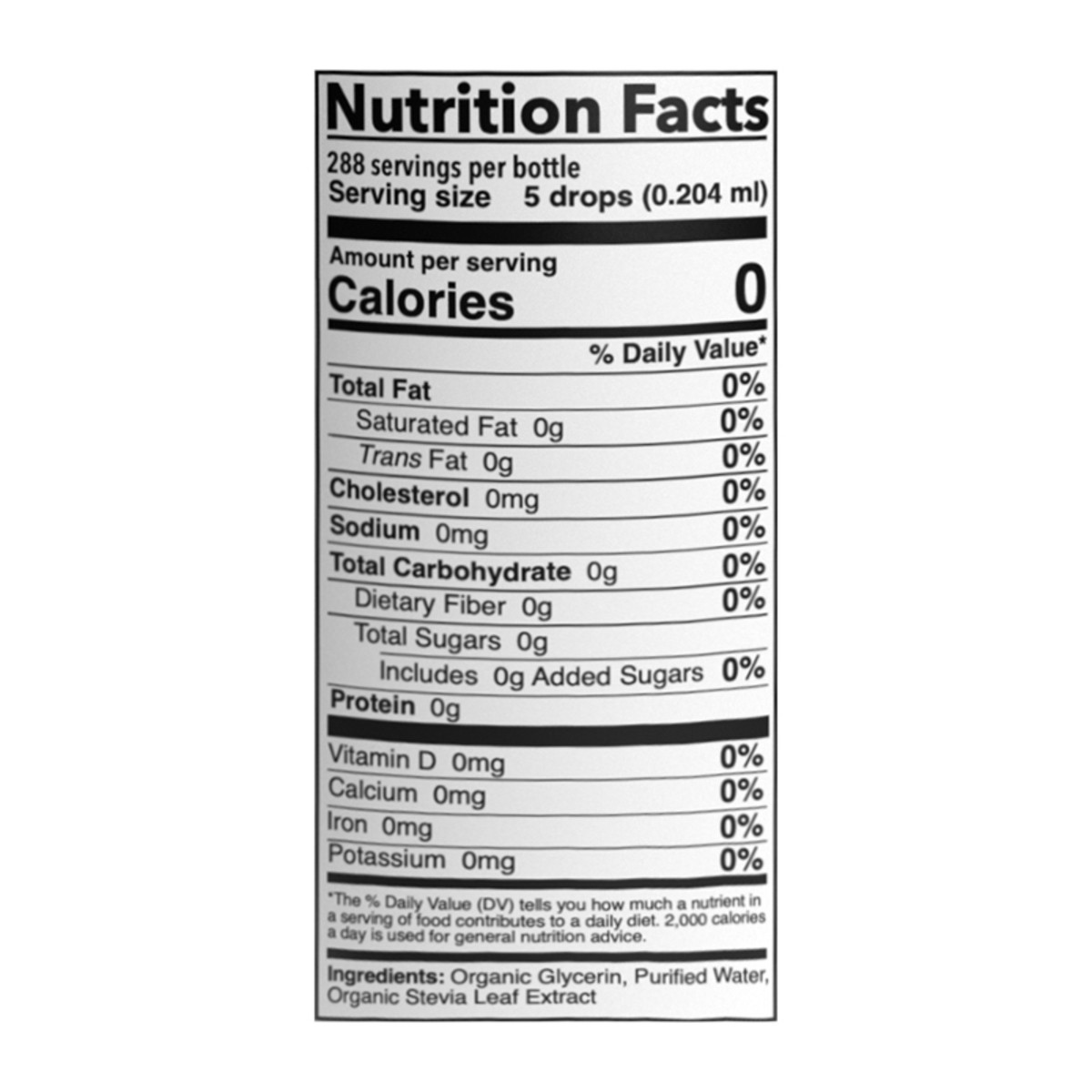 slide 7 of 9, SweetLeaf Stevia Sweetener, Organic, Steviaclear 2 Fl Oz, 2 fl oz