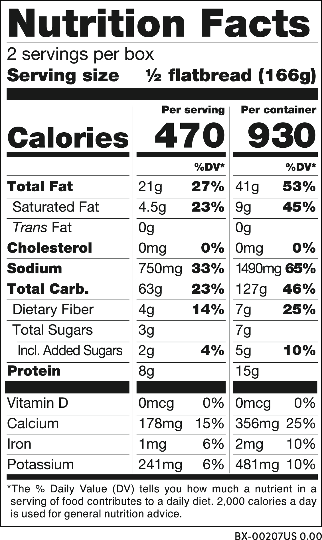 slide 2 of 2, Daiya Dairy Free Gluten Free Meatless Chick'n, Bac'n & Ranch Style Flatbread Pizza - 11.7 oz, 11.7 oz