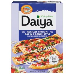 Daiya Gluten-Free Meatless Chick'n, Bac'n & Ranch Style Flatbread 11.7 oz