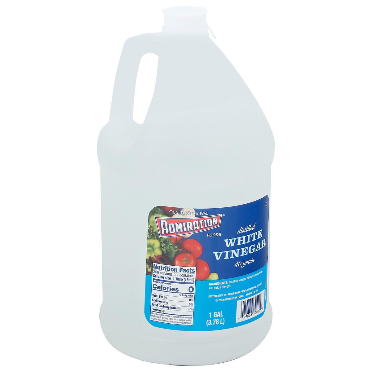 slide 12 of 14, Admiration Vinegar White, 1 gal