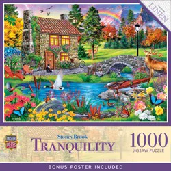 Retreats - Stoney Brook Cottage 1000 Piece Jigsaw Puzzle, 1 unit