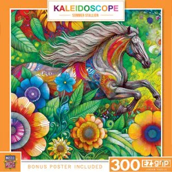 Masterpieces Kaleidoscope Summer Stallion EZ Grip Puzzle, 300 pc