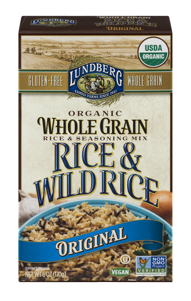 slide 1 of 8, Lundberg Family Farms Organic Original Whole Grain & Wild Rice 6 oz, 