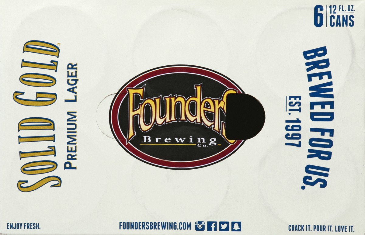 slide 2 of 4, Founders Brewing Co. Brewing Co. Solid Gold, 12 oz