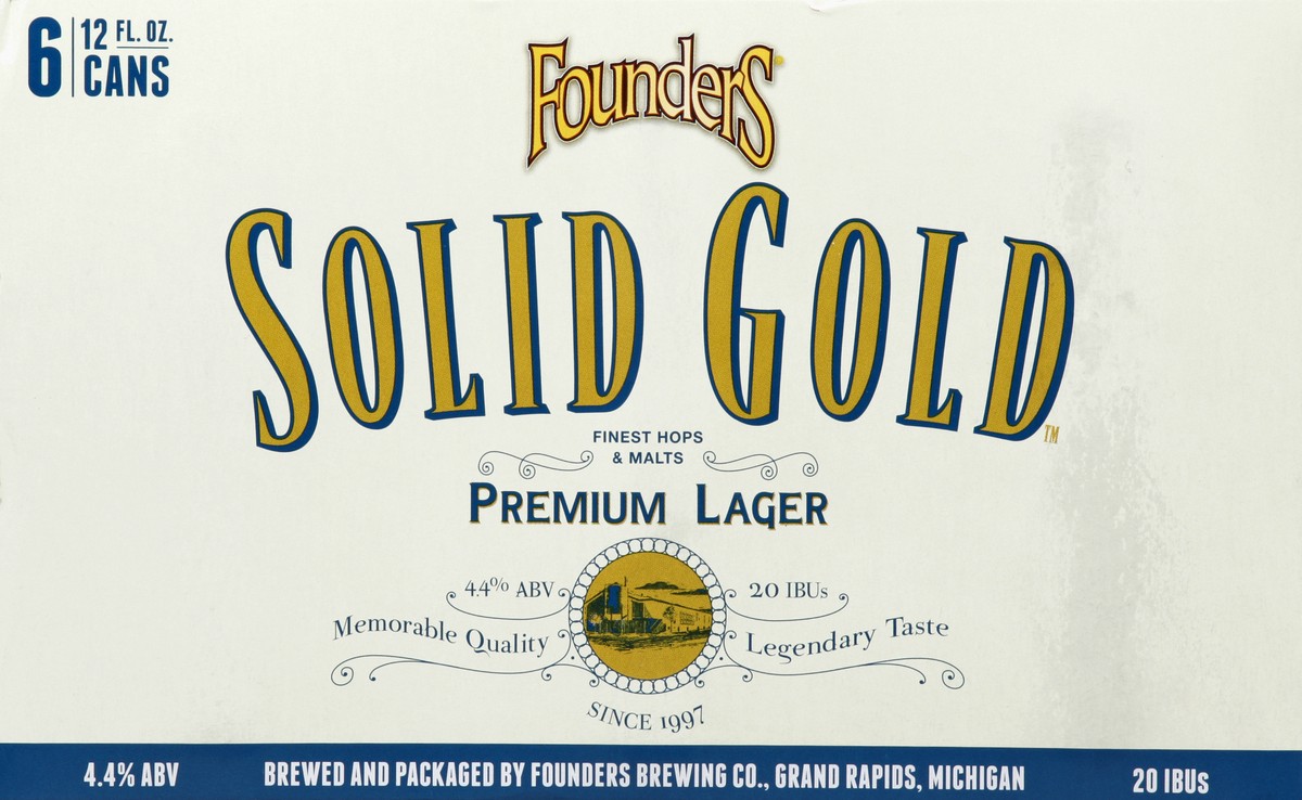 slide 4 of 4, Founders Brewing Co. Brewing Co. Solid Gold, 12 oz