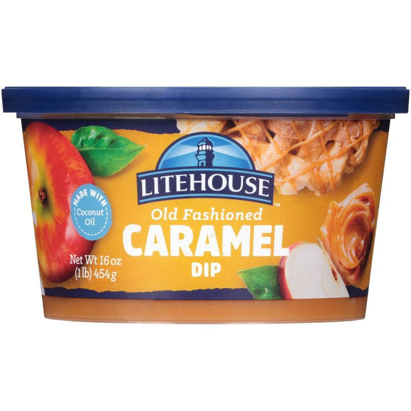 slide 5 of 5, Litehouse Old Fashioned Caramel Dip 16 oz. Tub, 16 oz