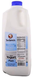 Sedanos Plain Yogurt