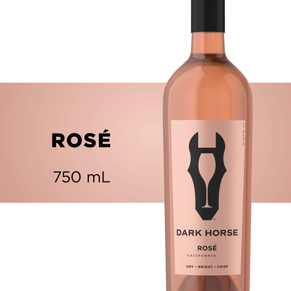 slide 1 of 7, Dark Horse The Original Dark Horse Rose, 750 ml