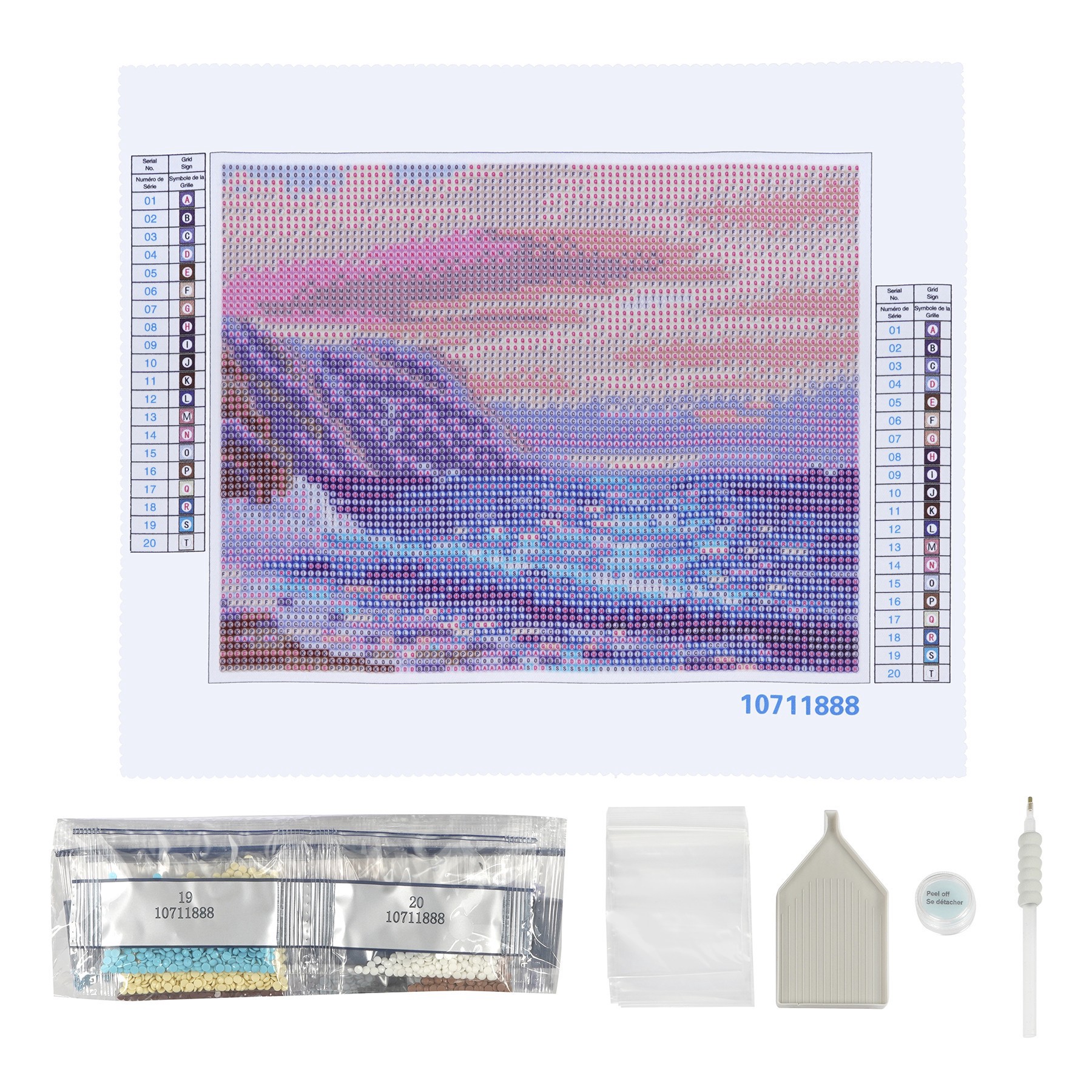 slide 3 of 5, Seascape Painting Diamond Art Kit By Make Market, 8 in x 10 in