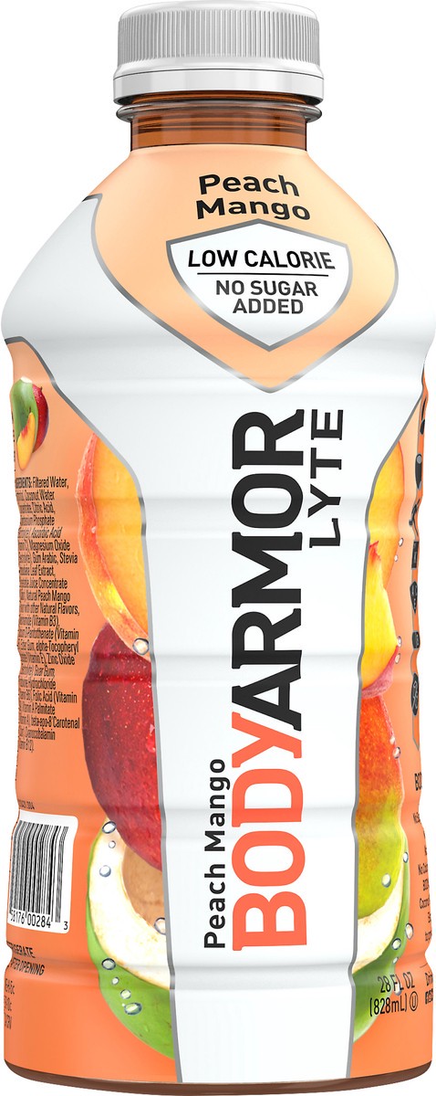 slide 10 of 10, Body Armor Peach Mango Lyte, 28 oz
