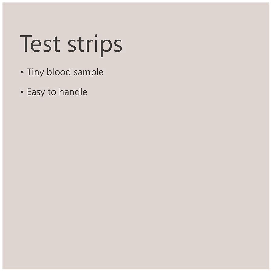 slide 4 of 5, Walgreens True Focus Self Monitoring Blood Glucose Test Strips, 50 ct
