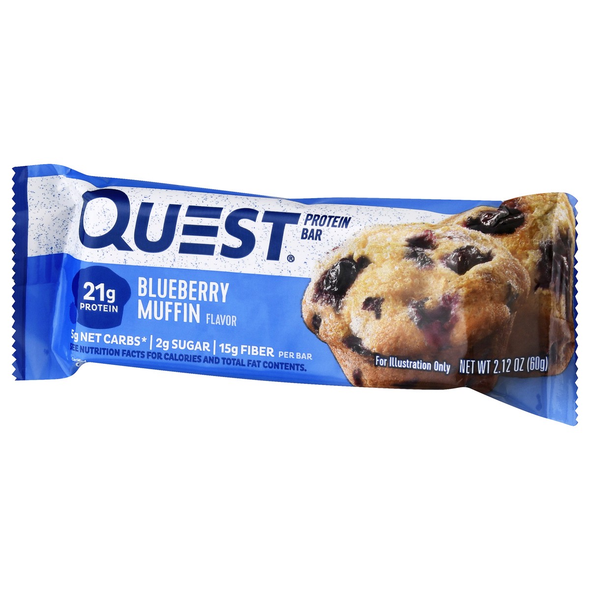 slide 3 of 9, Quest Bar Blueberry Muffin, 2.12 oz