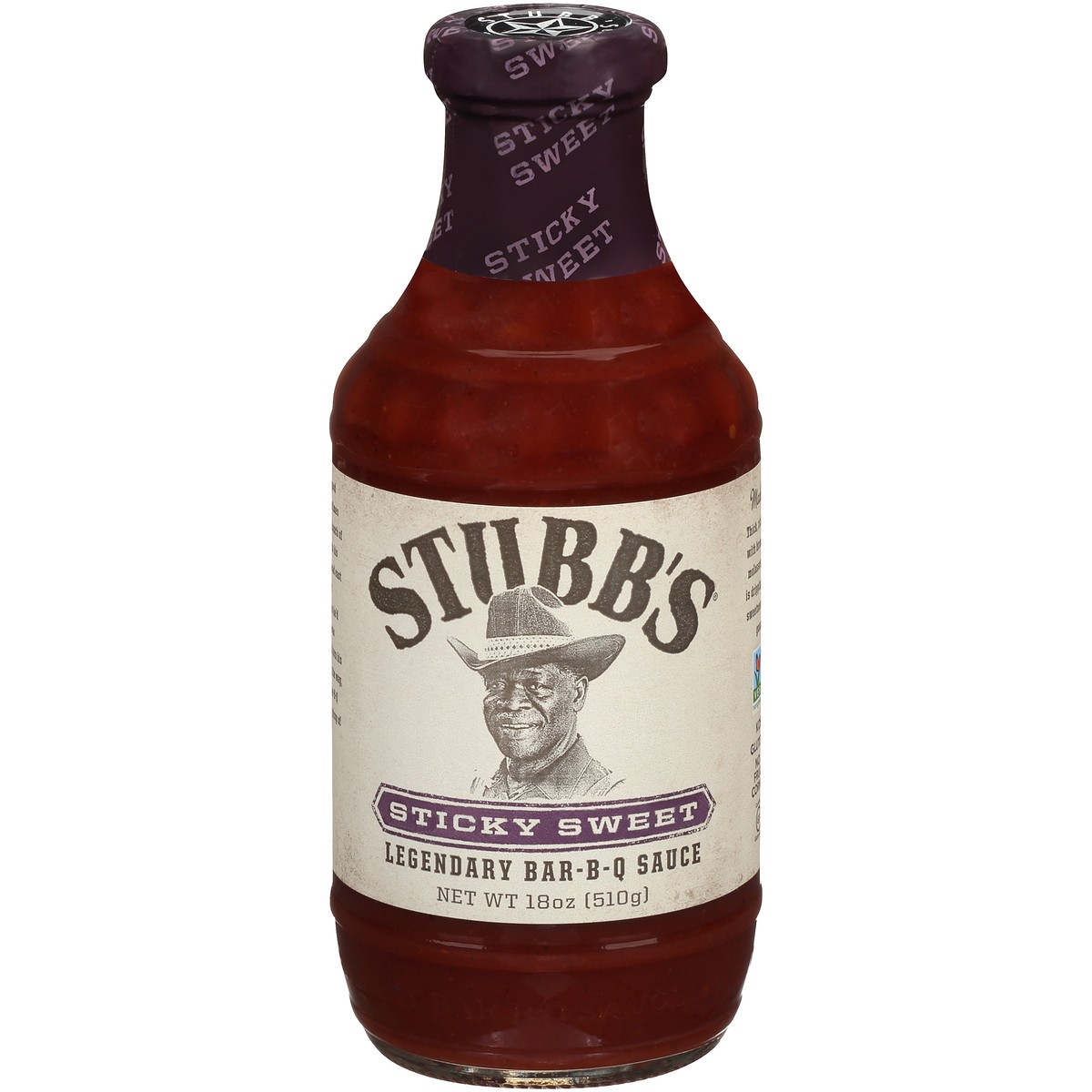 slide 1 of 5, Stubb's Sticky Sweet Barbecue Sauce, 18 oz