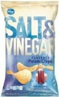 slide 1 of 1, Kroger Salt & Vinegar Flavored Potato Chips, 11 oz