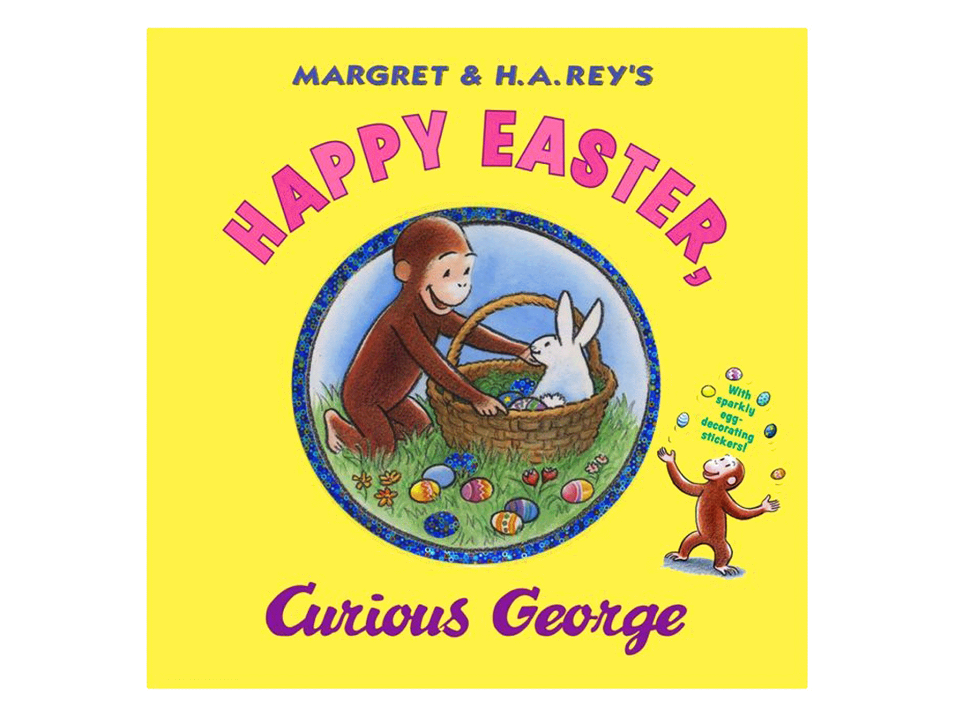 slide 1 of 1, American West Books Happy Easter Curious George By H.A. Rey, 1 ct