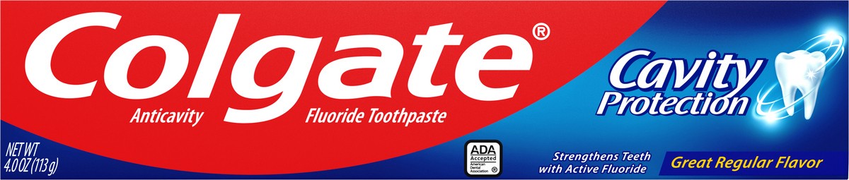 slide 3 of 5, Colgate Anti Cavity Tooth Paste, 4 oz