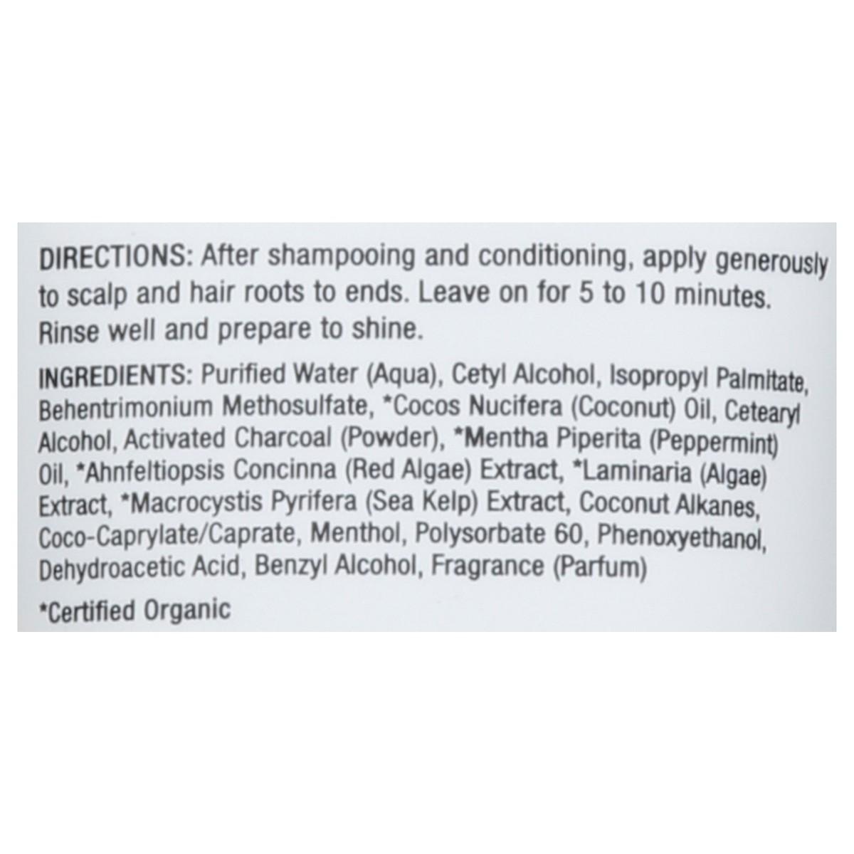 slide 12 of 12, Raw Sugar Pure Scalp Therapy Hair Masque - Activated Charcoal + Coconut + Peppermint, 6.7 fl oz