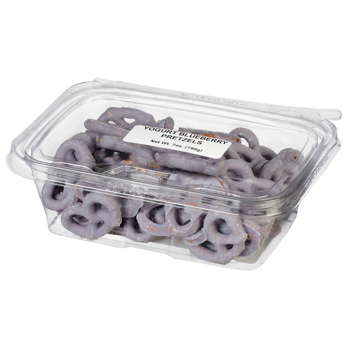 slide 9 of 9, JLM Manufacturing Yogurt Blueberry Pretzels 7 oz, 7 oz