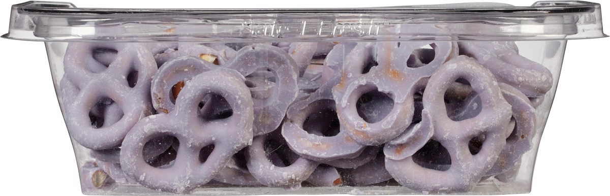slide 2 of 9, JLM Manufacturing Yogurt Blueberry Pretzels 7 oz, 7 oz