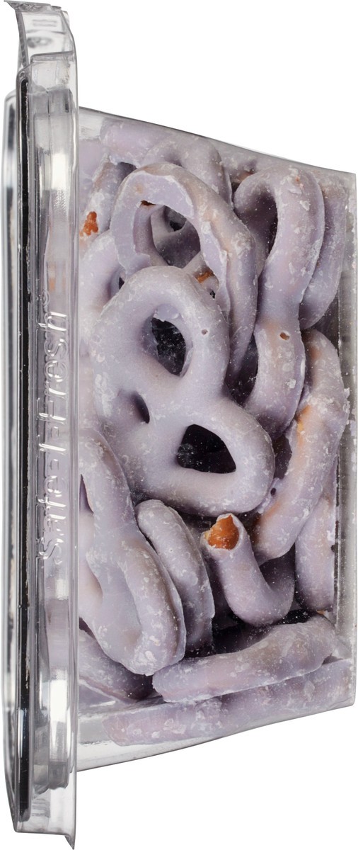 slide 5 of 9, JLM Manufacturing Yogurt Blueberry Pretzels 7 oz, 7 oz