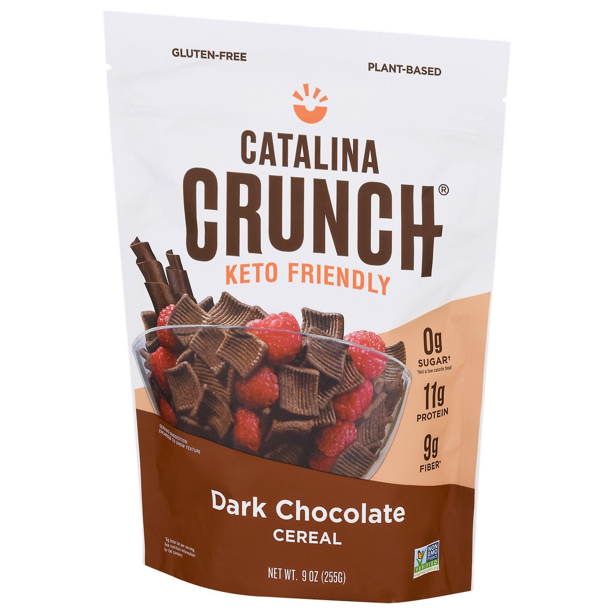 slide 2 of 9, Catalina Crunch Keto Friendly Dark Chocolate Cereal 9 oz, 9 oz