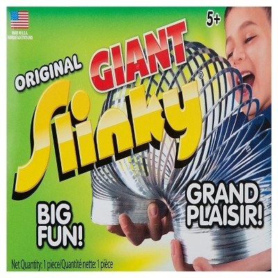 slide 1 of 1, Slinky Giant Metal Slinky, 1 ct