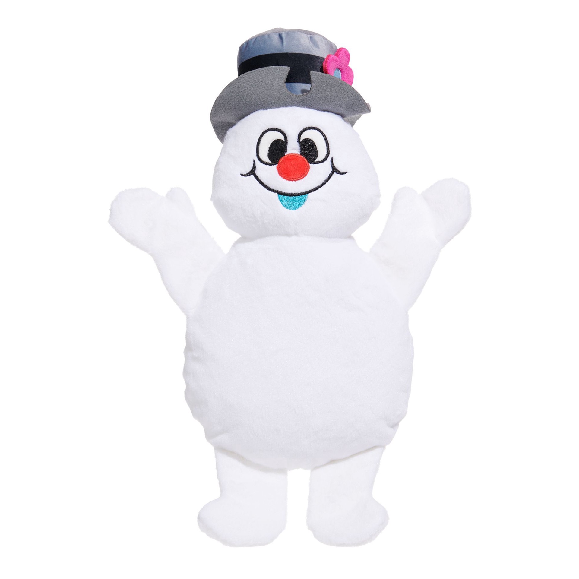slide 1 of 1, Bark Box BARK Holiday Frosty the Snowman Plush Dog Toy, 1 ct