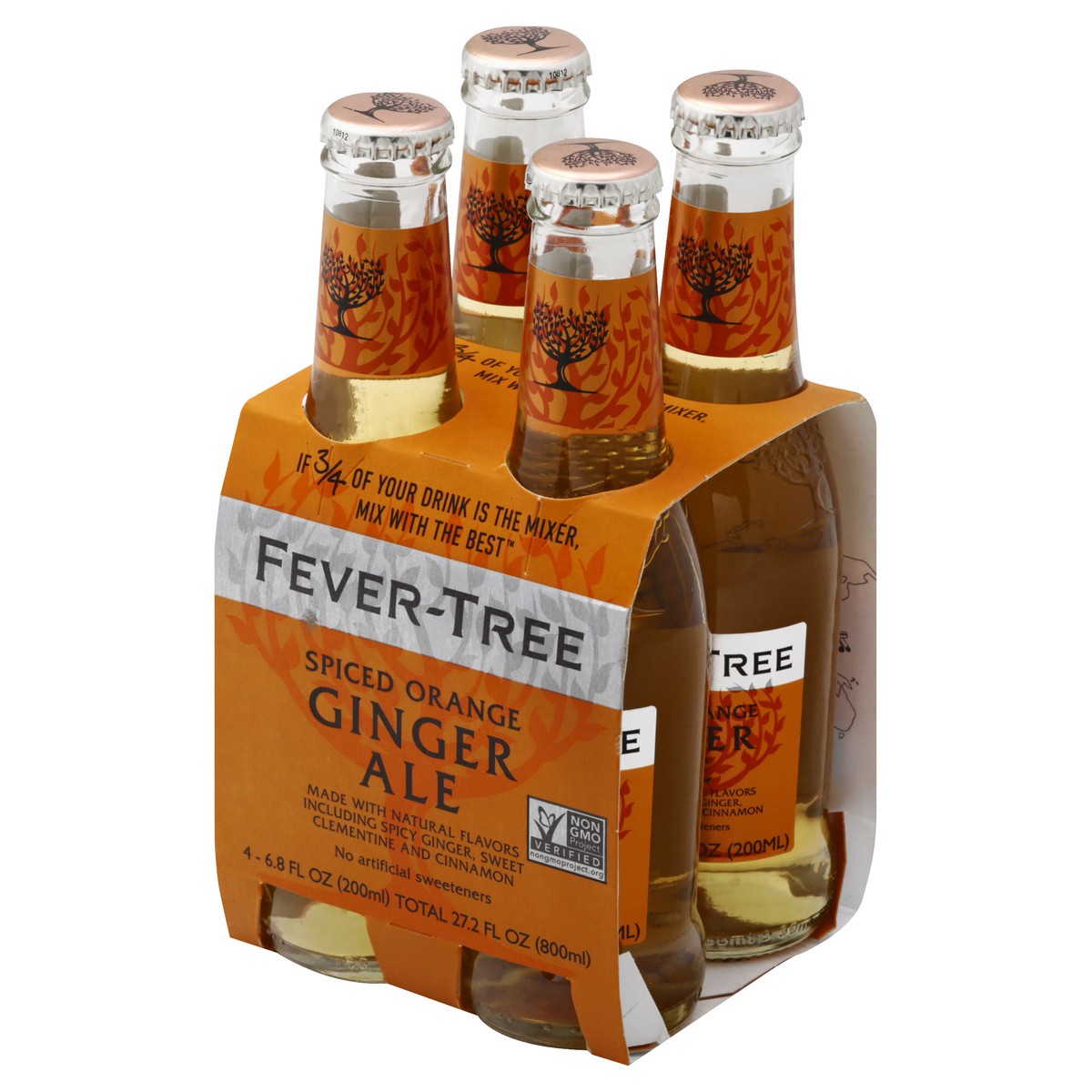 slide 10 of 10, Fever-Tree/Soda Ginger Ale Orng - 4 ct, 4 ct