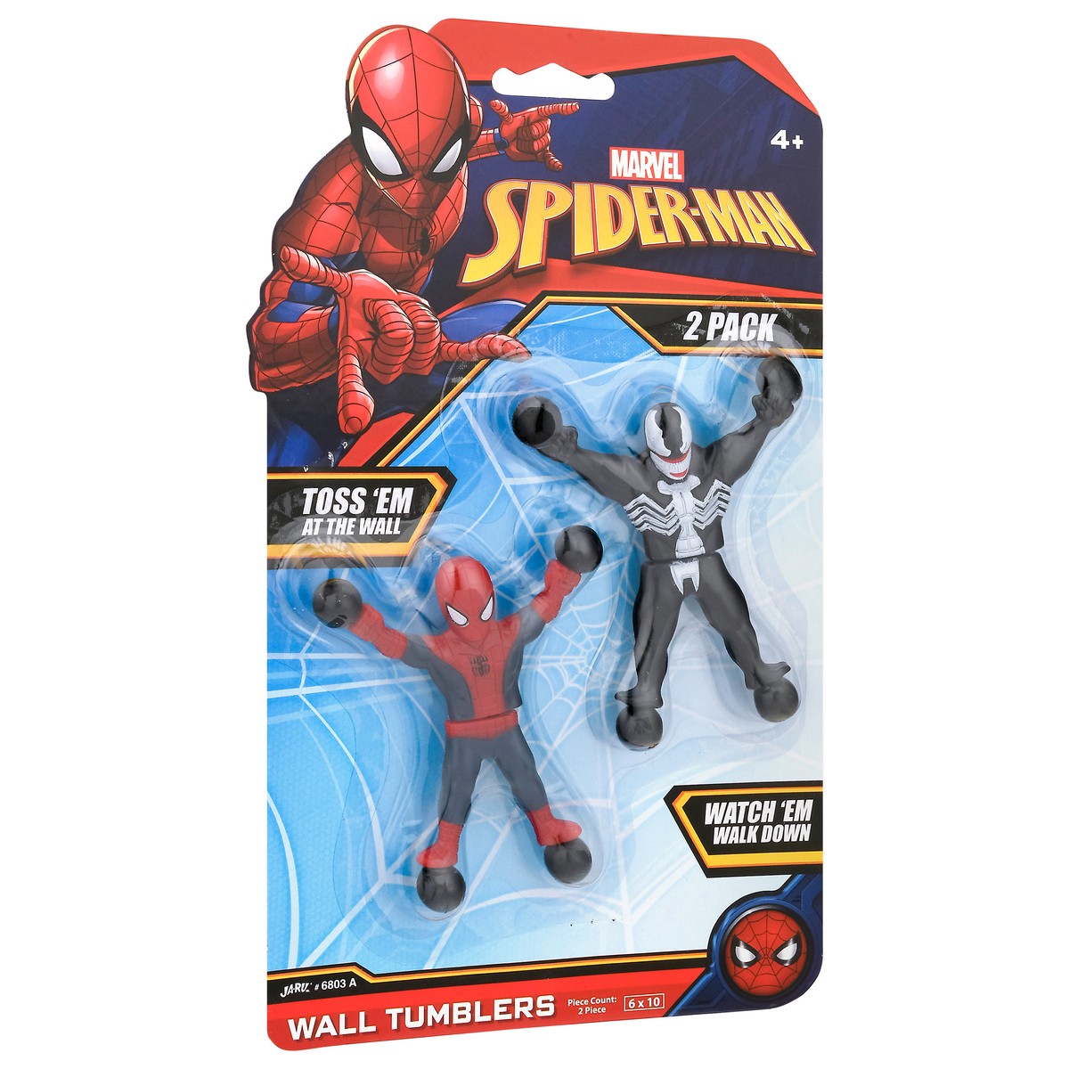 slide 2 of 9, Marvel Spider-Man Wall Tumblers 2 Pack, 2 ct