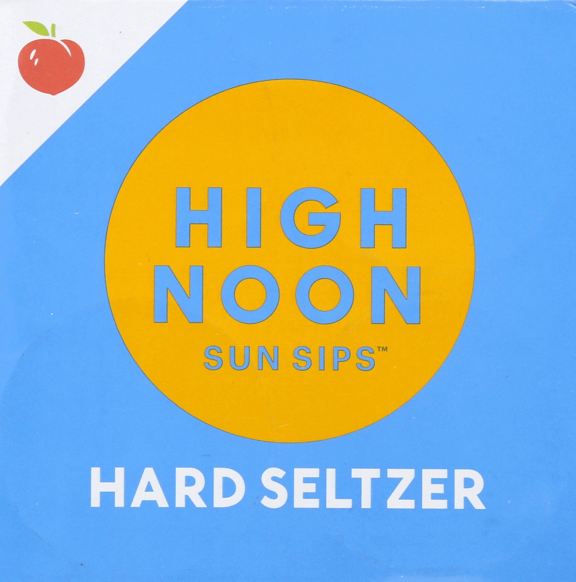 slide 5 of 9, High Noon Peach Seltzer, 4 ct; 355 ml
