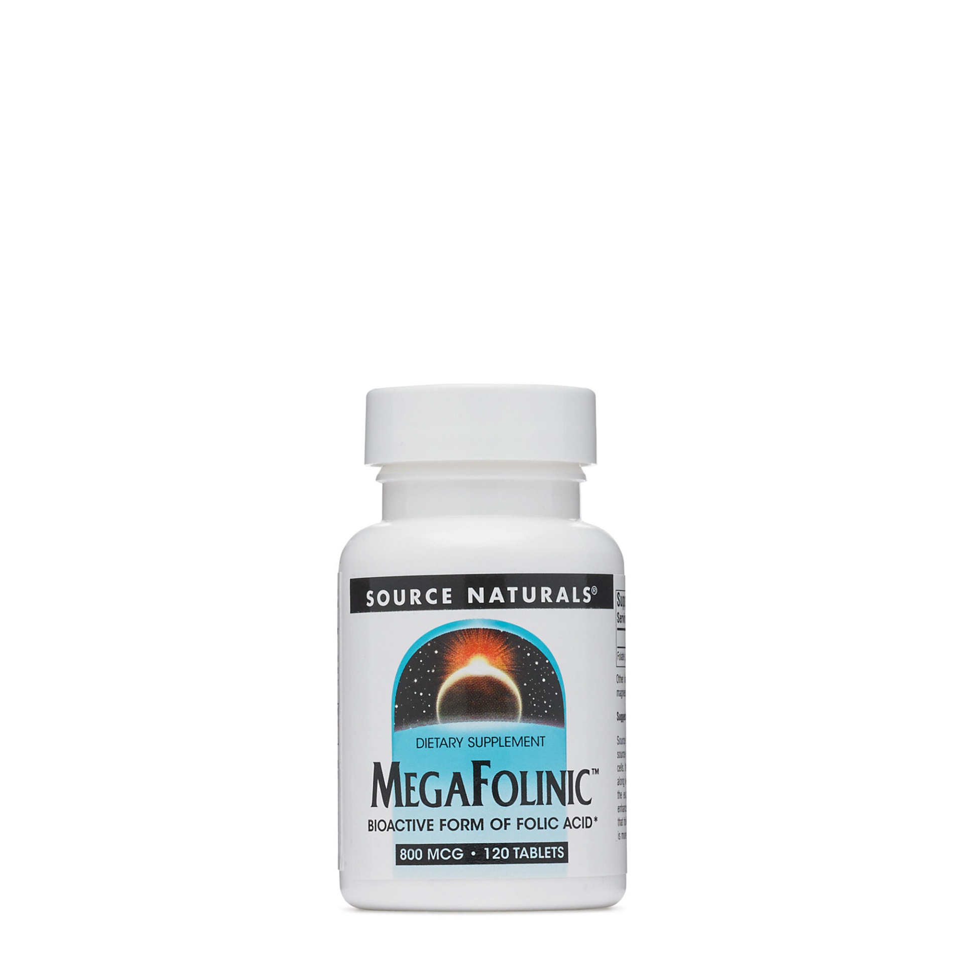 slide 1 of 1, Source Naturals Megafolinic, 120 ct