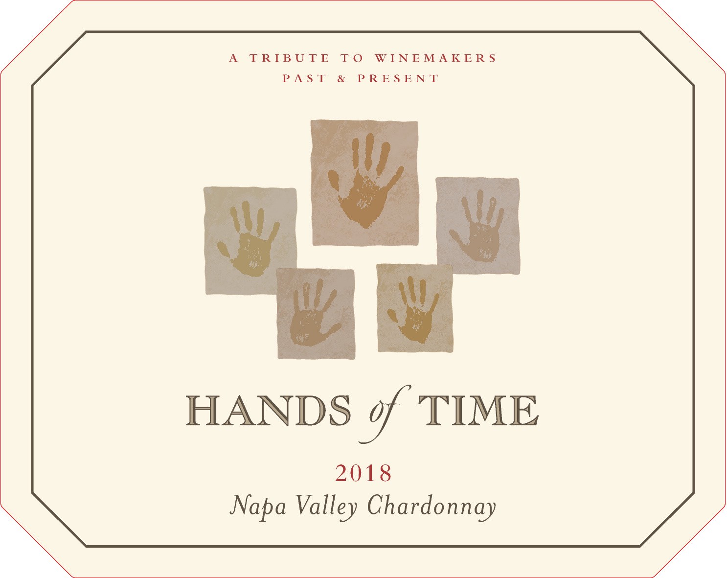 slide 3 of 3, Hands of Time Chardonnay White Wine, 750 mL Bottle, 750 ml