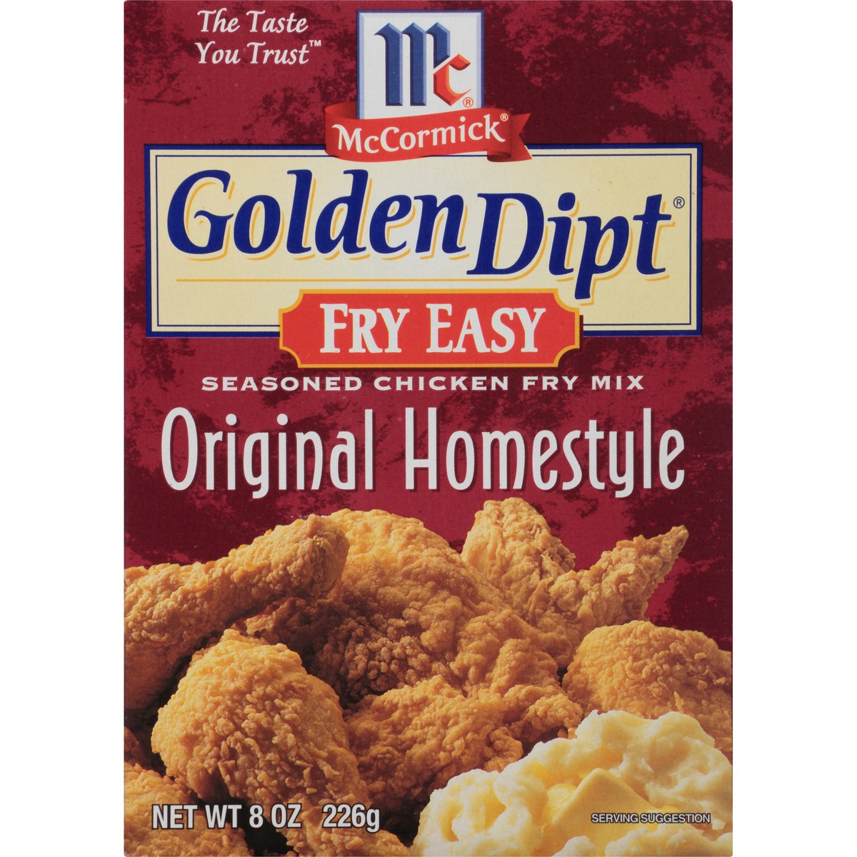 slide 1 of 10, McCormick Golden Dipt Original Homestyle Chicken, 8 oz, 8 oz