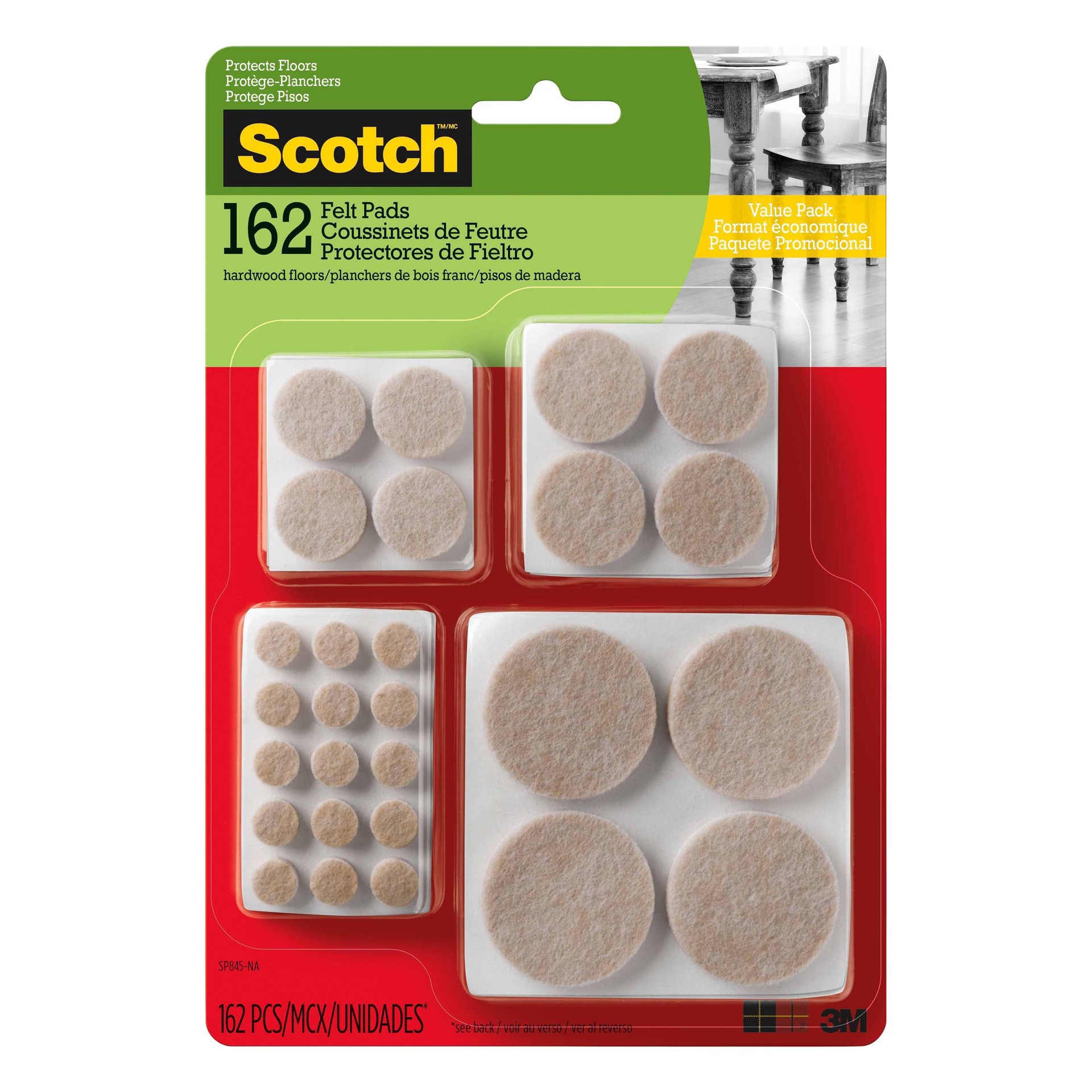 slide 1 of 15, Scotch .94 X 6.125 X 9 162ct Scotch Floor Pad, 162 ct