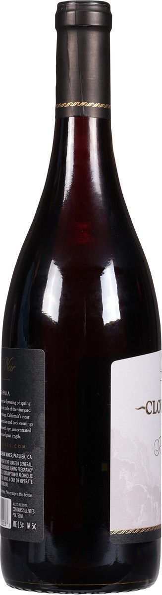 slide 3 of 9, Cloud Break California Pinot Noir 750 ml, 750 ml