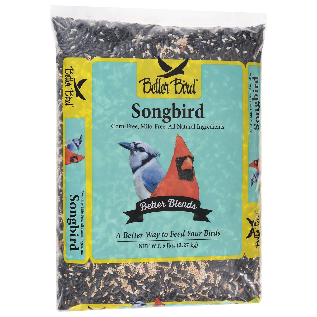 slide 3 of 4, Better Bird Songbird Better Blends 5 lb, 5 lb