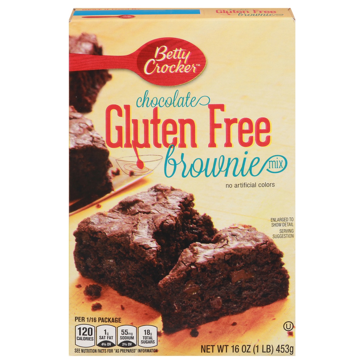 slide 1 of 10, Betty Crocker Gluten Free Chocolate Brownie Mix, 16 oz, 16 oz