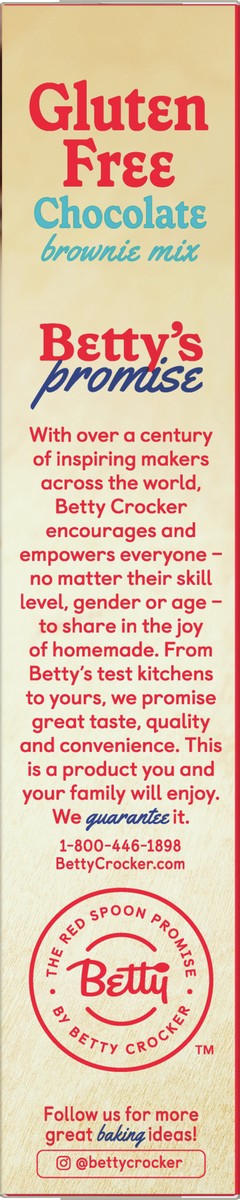 slide 4 of 9, Betty Crocker Gluten Free Chocolate Brownie Mix, 16 oz., 16 oz