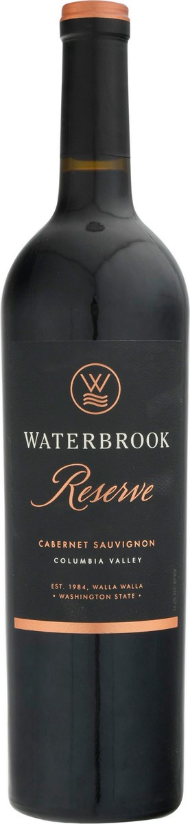 slide 4 of 9, Waterbrook Winery Cab/Sauv, 750 ml