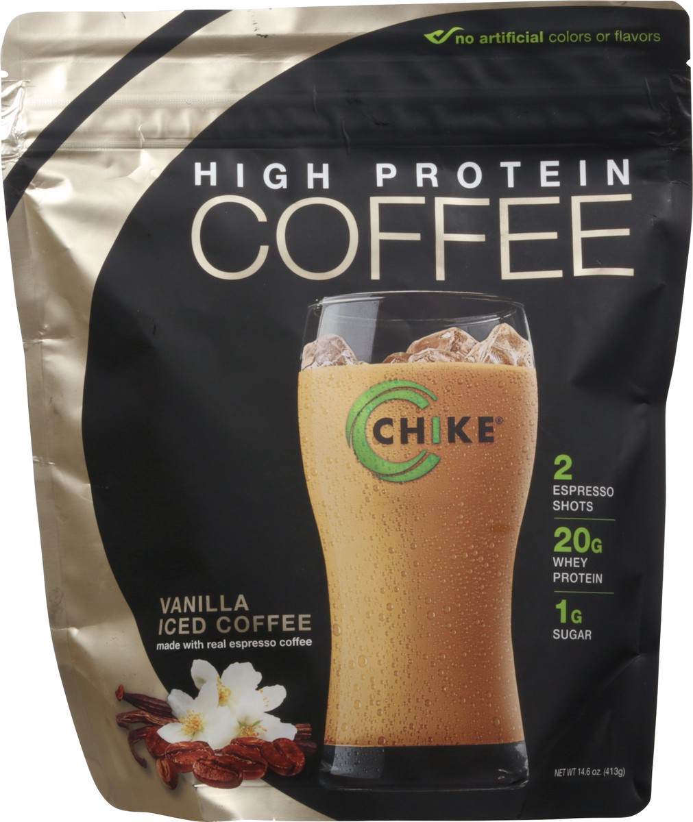 slide 8 of 9, Chike Vanilla High Protein Iced Coffee - Each, 1 ct