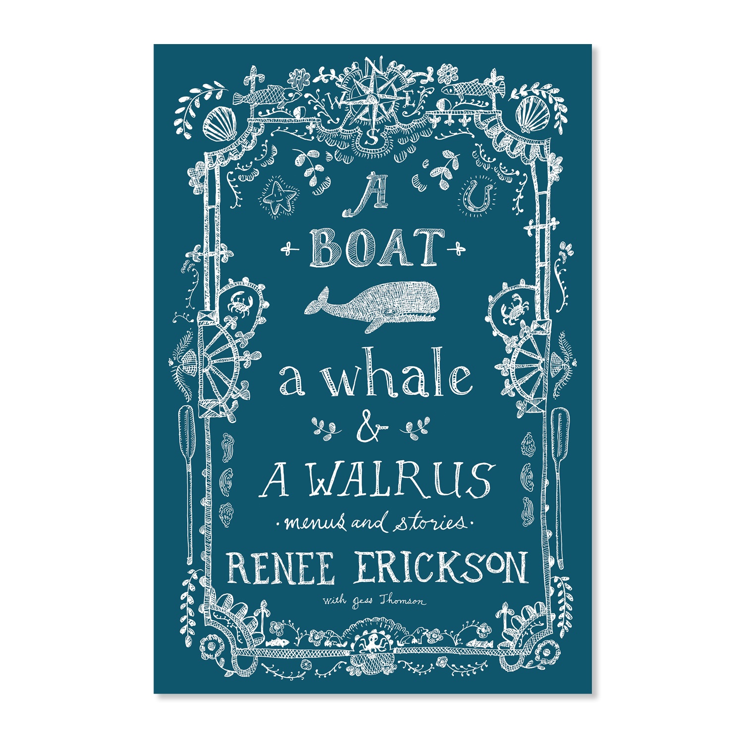 slide 1 of 1, Sur La Table A Boat, a Whale & a Walrus: Menus and Stories, 1 ct