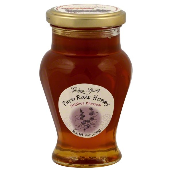 slide 1 of 1, Gideon Spring Honey - Pure Raw Siziphus Blossom, 9 oz