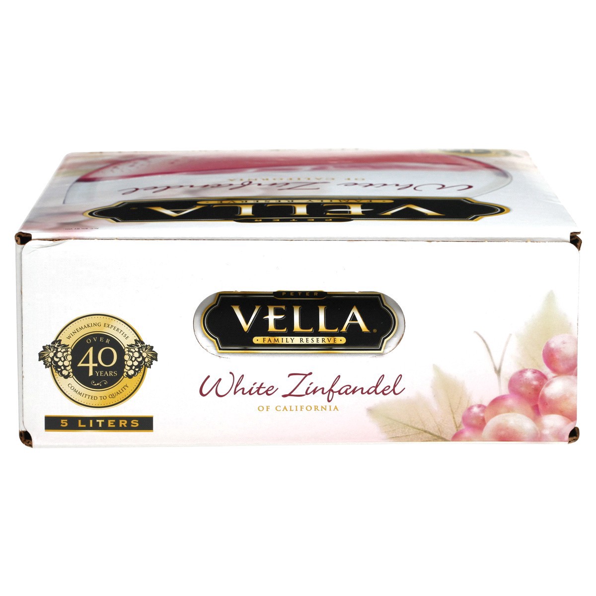 slide 3 of 7, Peter Vella White Zinfandel Wine, 5 liter