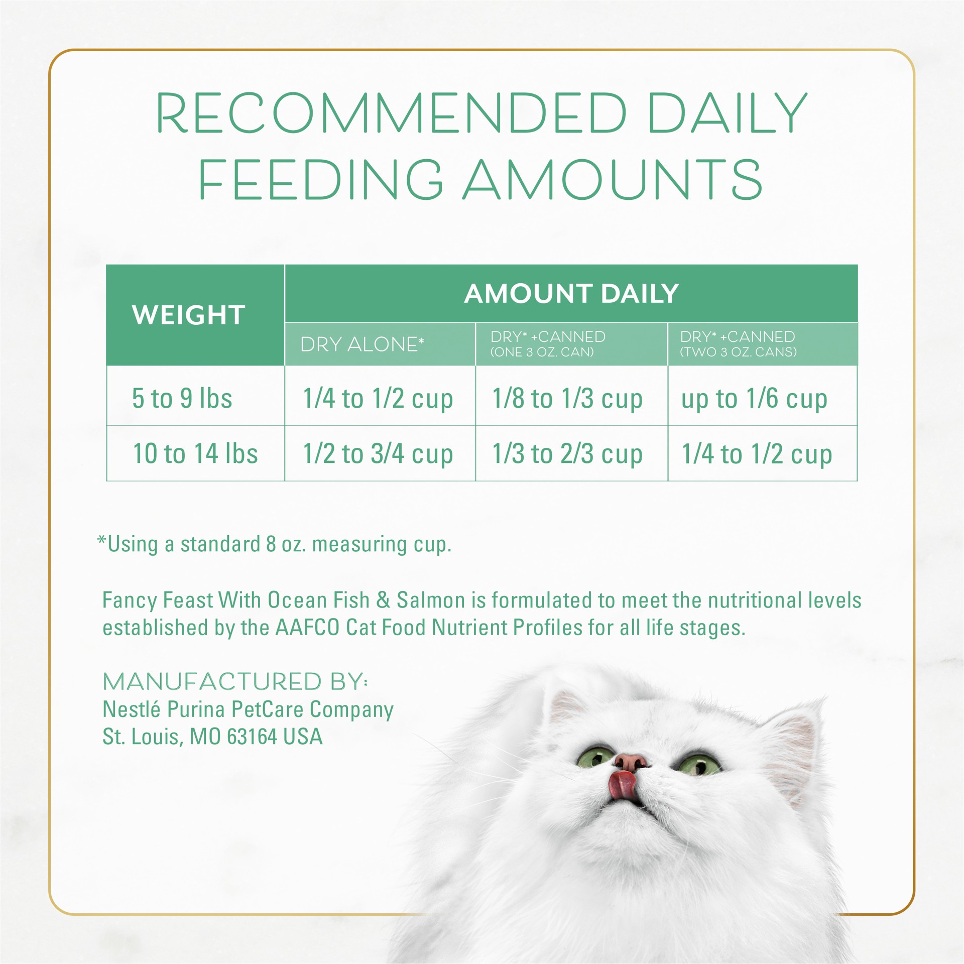 slide 9 of 9, Fancy Feast Purina Fancy Feast Dry Cat Food With Ocean Fish and Salmon, 7 lb